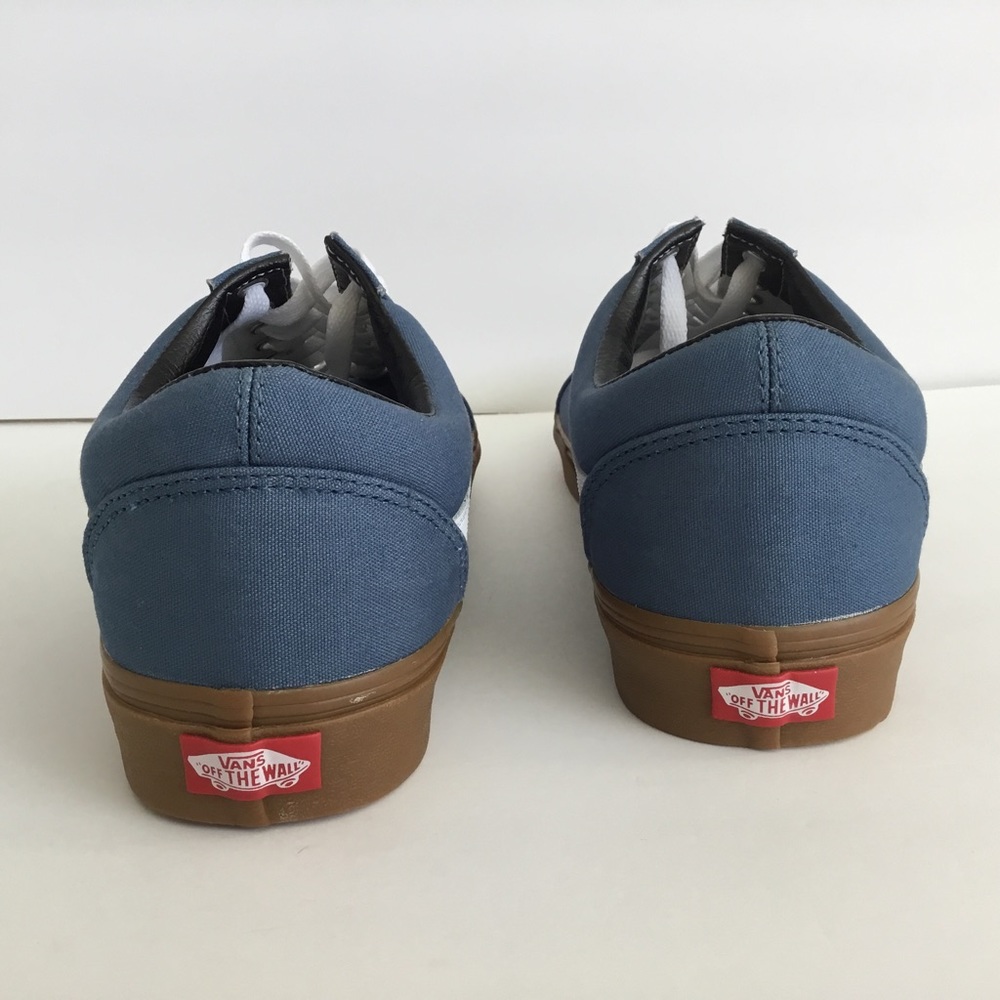 Vans Men’s Old Skool Skate Shoes Blue Size 13 - Picture 6 of 9